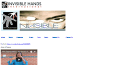Desktop Screenshot of invisiblehands.com